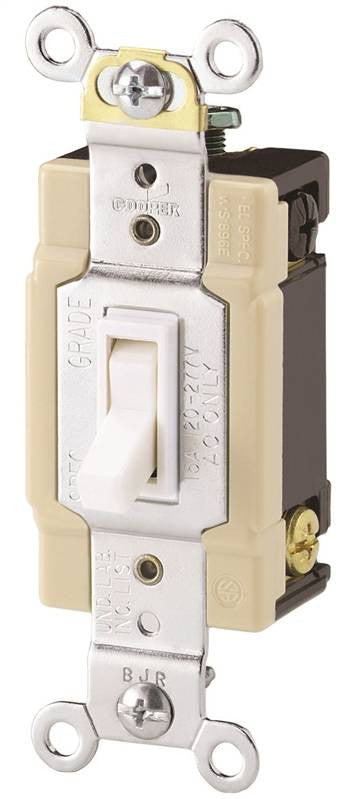 Switch Togg Quiet 4way 15a Wht