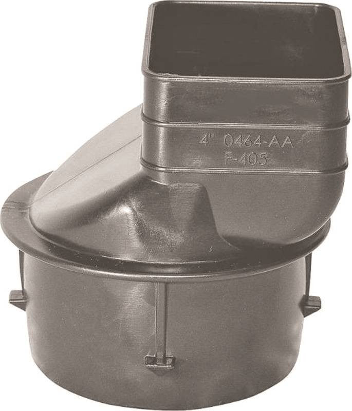 Drain Downspout Adapter 3x4x4
