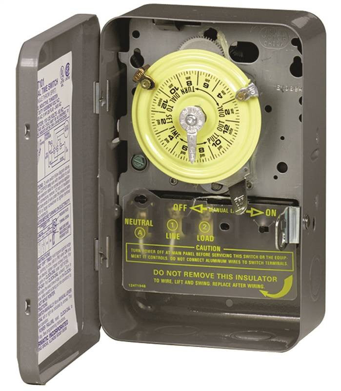 Switch Timr 2p 5hp 40a208-277v