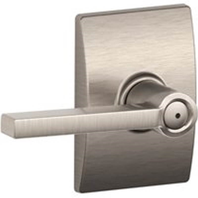Privacy Latitude Satin Nickel