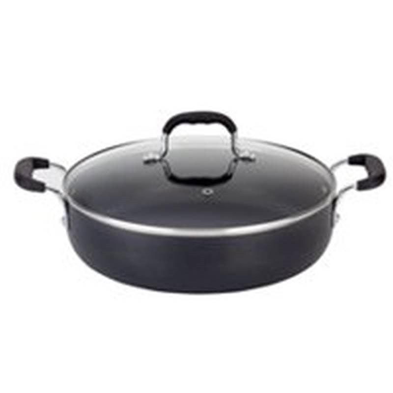 Pan N-stk W-hdl & Glass Lid 12