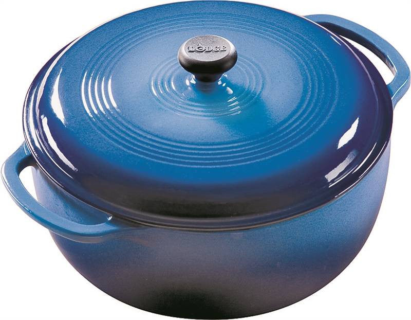 Dutch Oven Cast Iron Blk 6 Qt