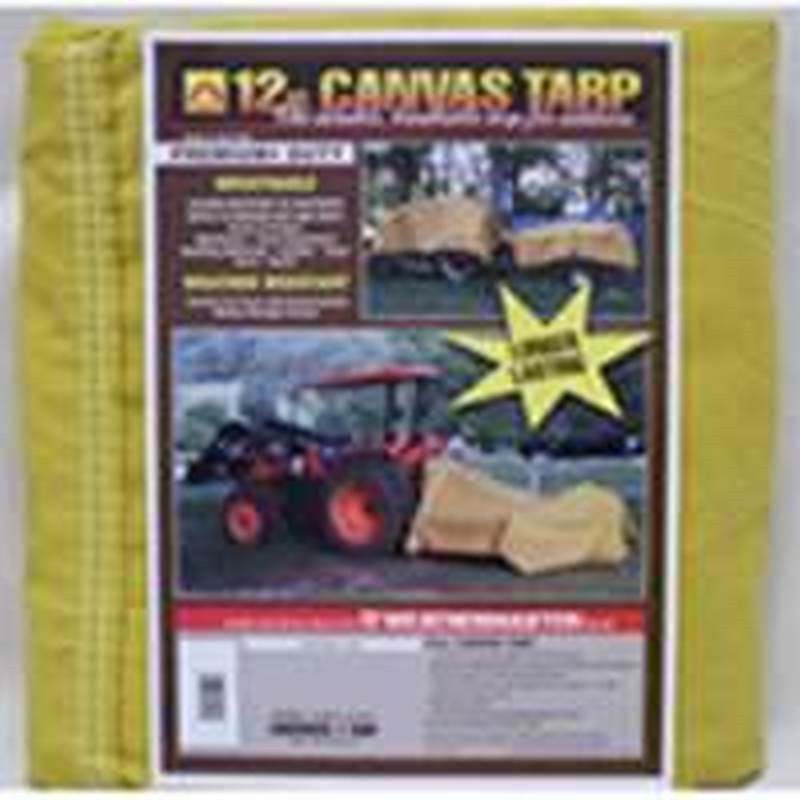 12x18 12oz Canvas Tarp