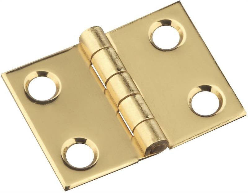 Hinge Cabinet Brd 1.5in Brt Br