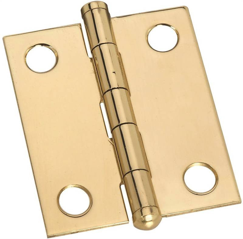 Hinge Cabinet Sb 1.5in Brt Brs