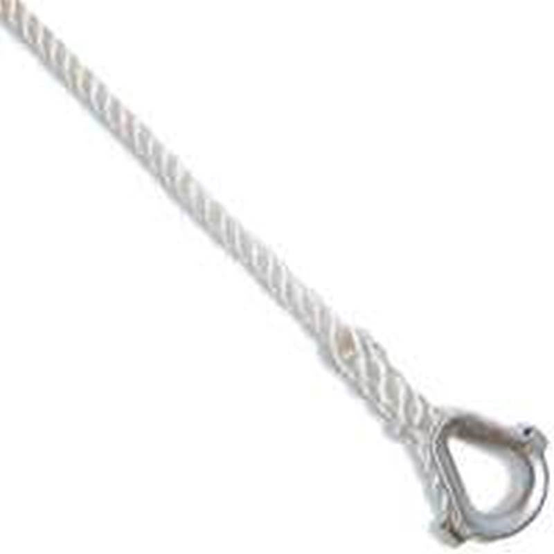 Anchor Line 3-8x100 Nylon Wh