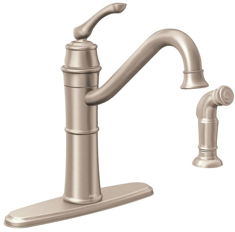 Kitchen Faucet Sngl Arc Ss