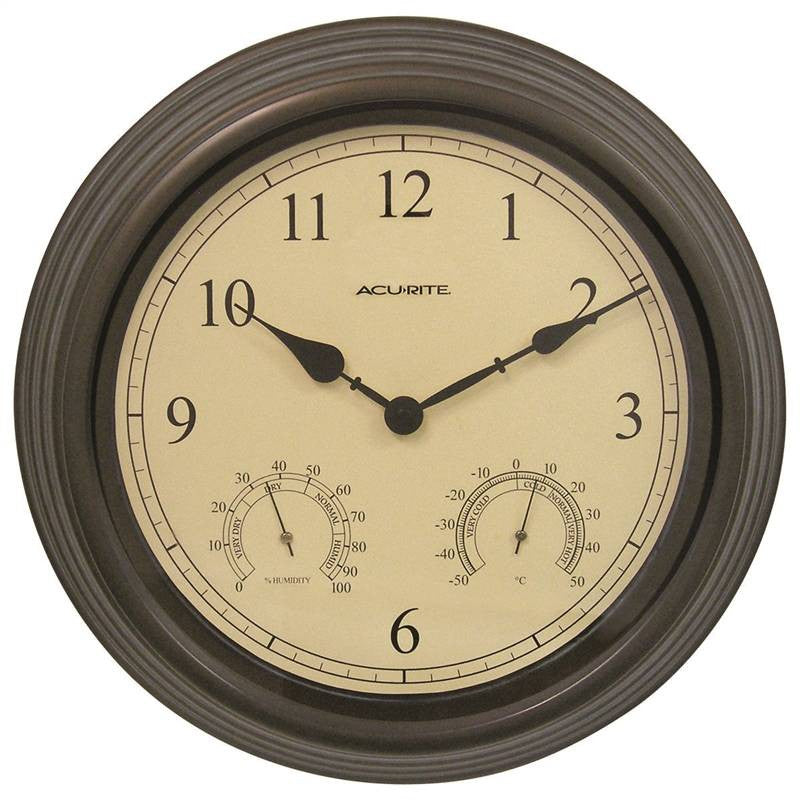 Clock Thermomtr In-out Celcius