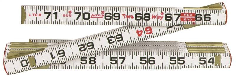 Rule Folding 6ftx5-8in 2way Wd