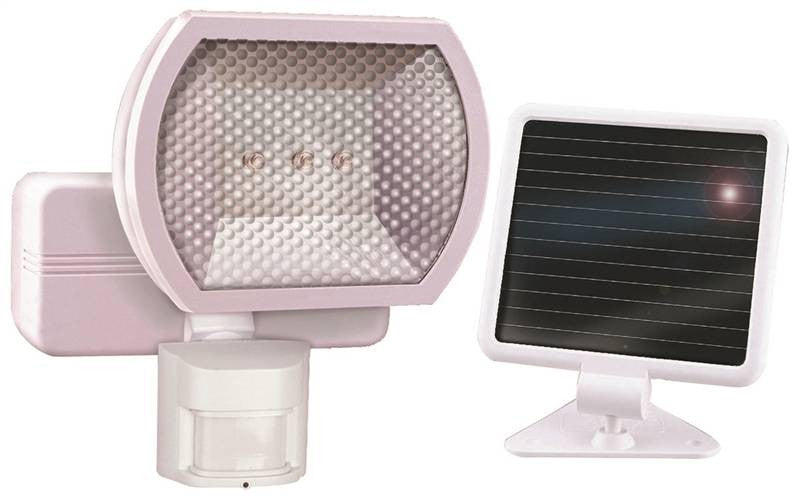 Light Led Motn 180d Solar Wht