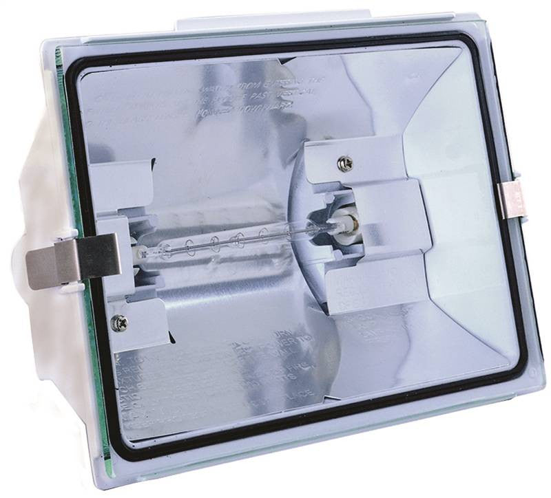 Light Hal Security 500watt Wht