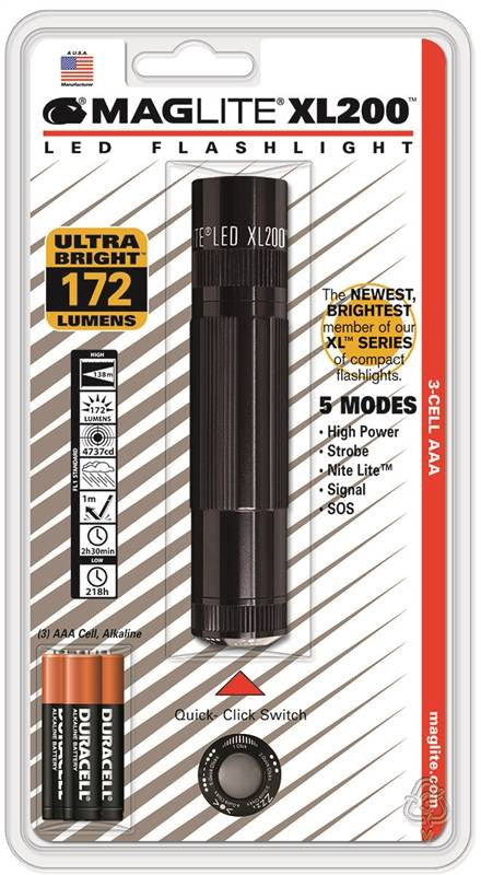 Flashlight Led Black