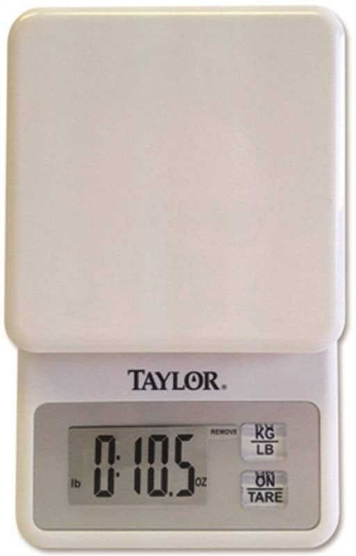 Scale Kitchen Digital Wht 11lb