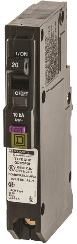 Breaker 20a Cafci-gfci 1 Pole