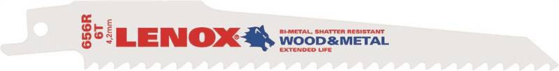 6tpi Reciprocating Blade 5pk
