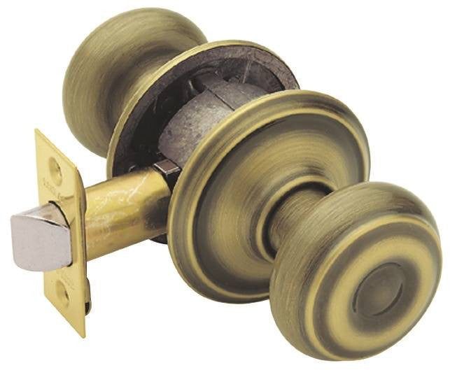 Georgian Passage Knob Ant Brss