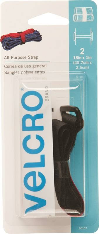 Strap Velcro 1in Black