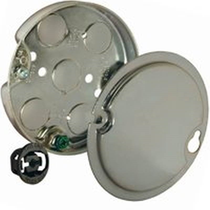 Box Fan-fixt Steel Rnd New 6cu