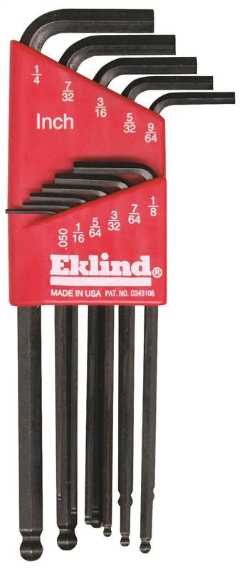 Key Hex Set 11pc Sae Long Arm