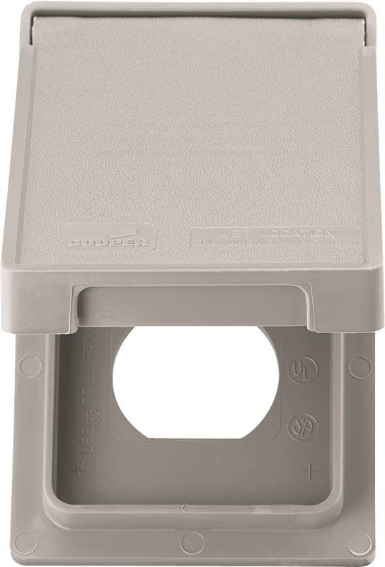 1g Gry Wthprf Dupl Recpt Cover
