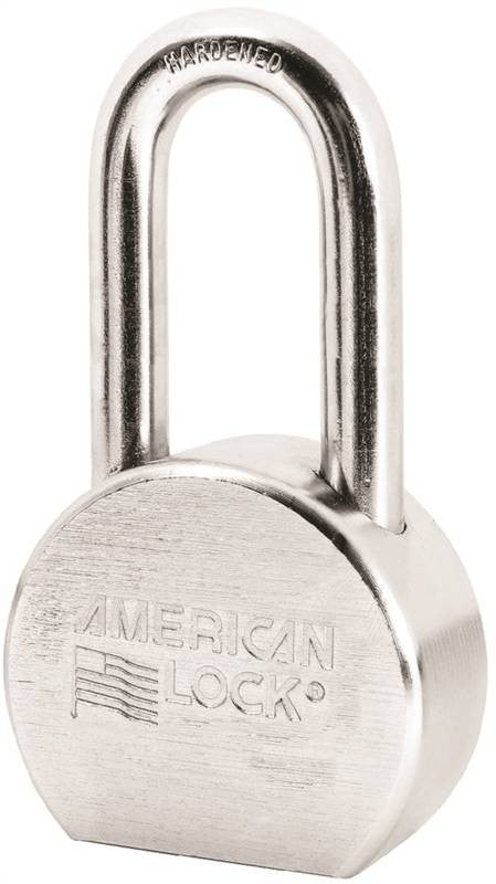 Padlock Steel 2in Vert Clr K-d