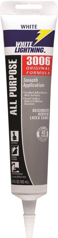 Caulk Adh Allpurp White 5.5oz