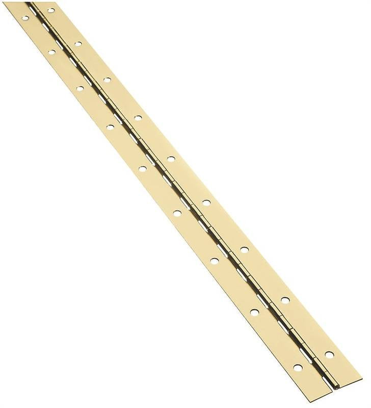 Hinge Continuous 1.5x30in Brs