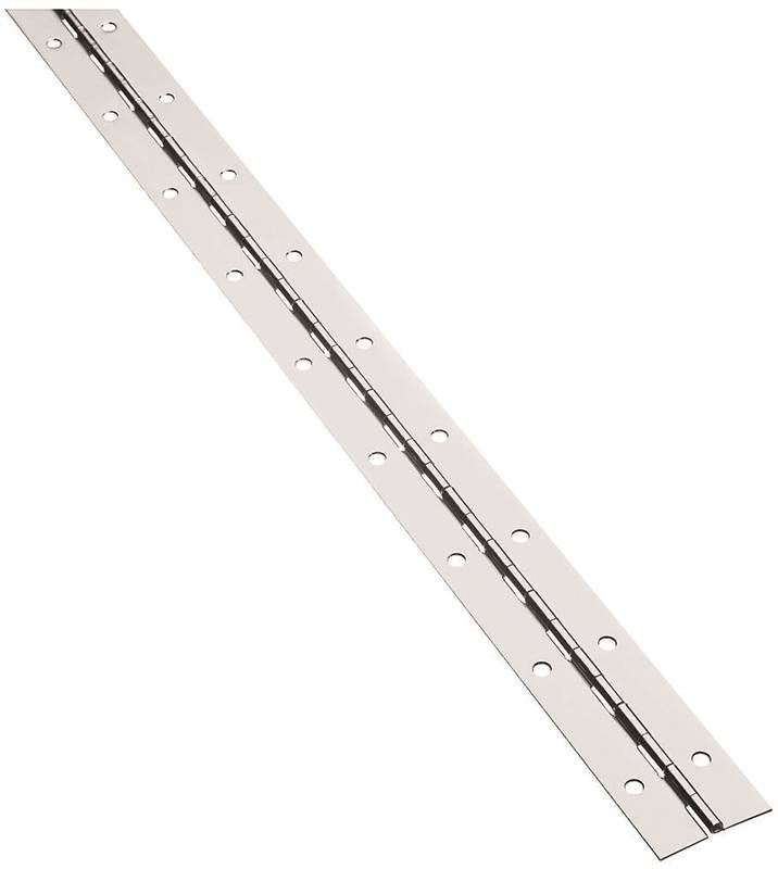 Hinge Continuous 1.5x30in Nkl