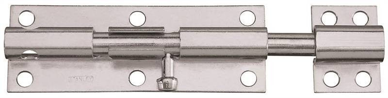 Bolt Barrel Stl Hd 6in Zn Pltd