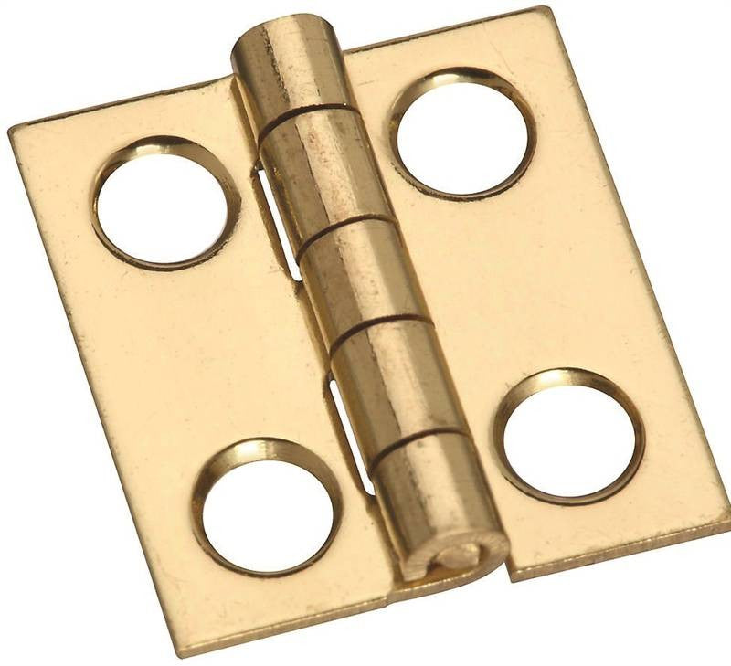 Hinge Cabinet Mdl 3-4in Brt Br