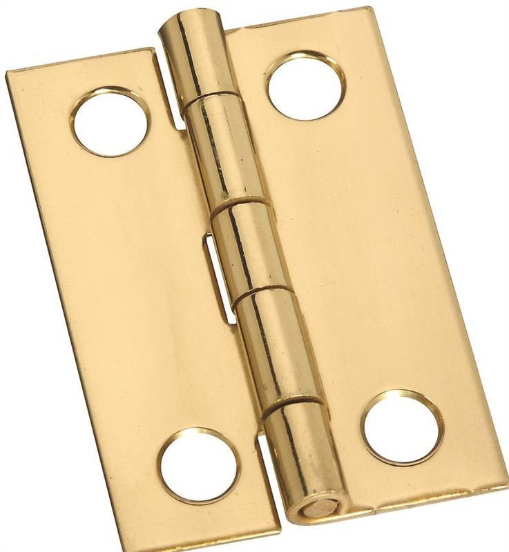 Hinge Cabinet Mdl 1.5in Brt Br