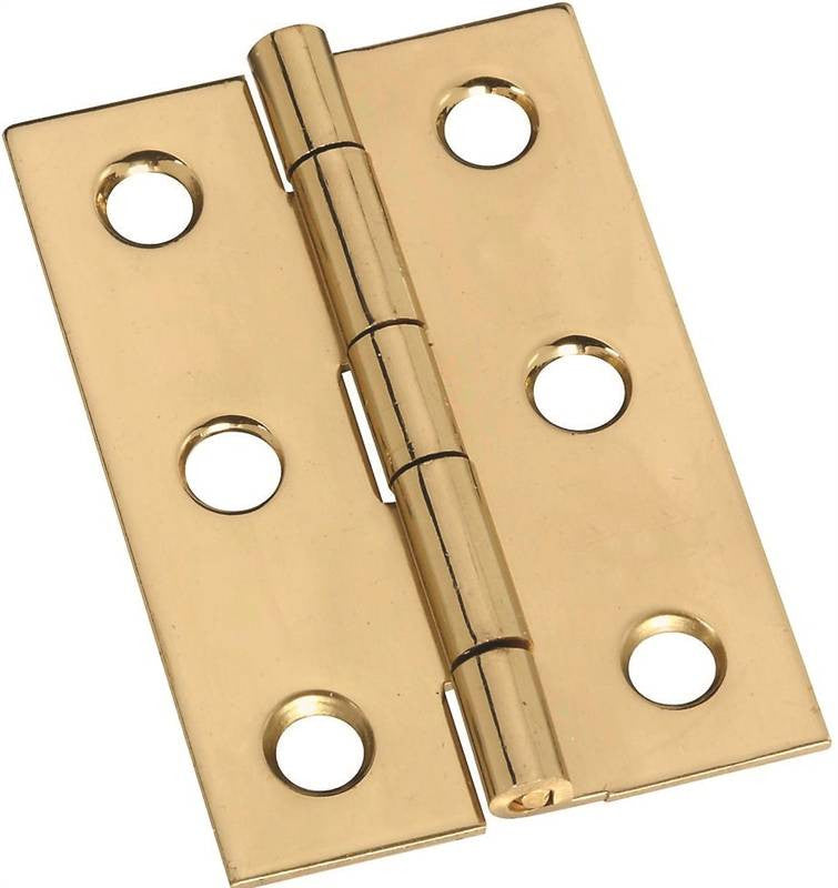 Hinge Cabinet Brd 2in Brt Brs