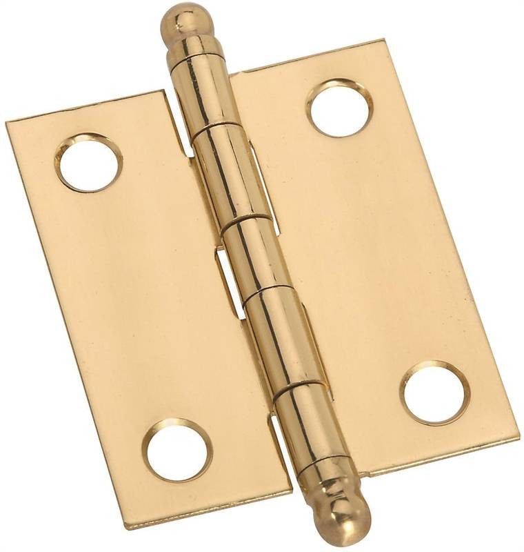 Hinge Cabinet Sb 1.5in Brt Br