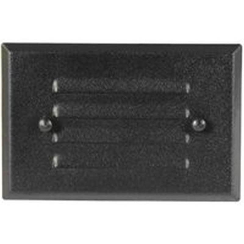 Light Deck Low Vlt Rec Mtl Blk