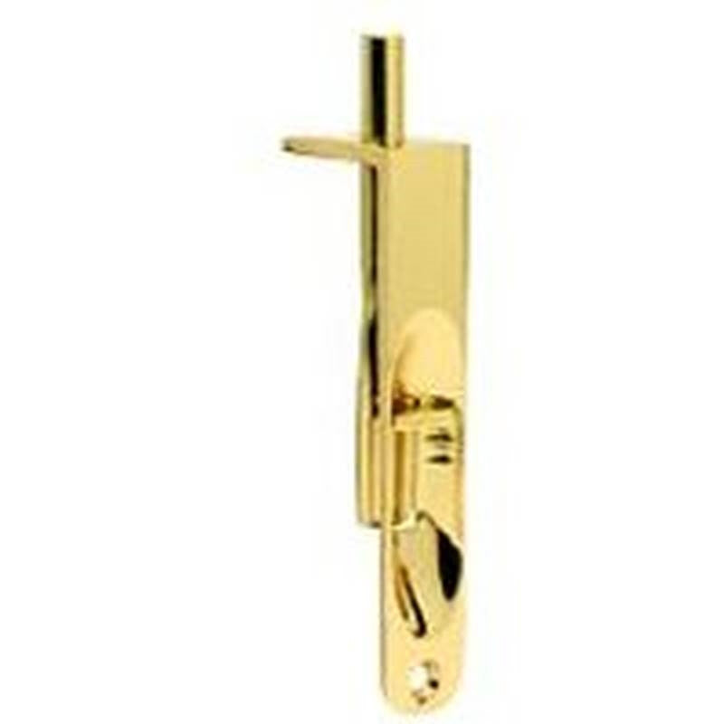 Bolt Flush Brass-alum 6in Bb