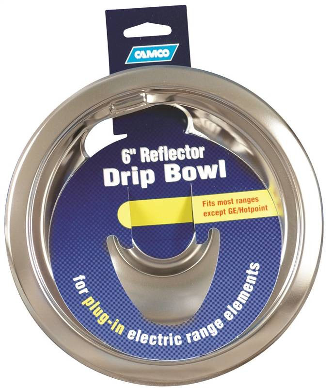 Pan Drip Elect Range Chrm 6in