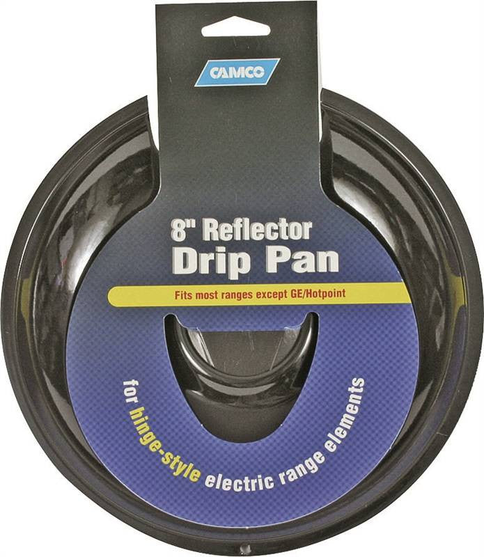 Pan Drip Elect Range Chrm 8in