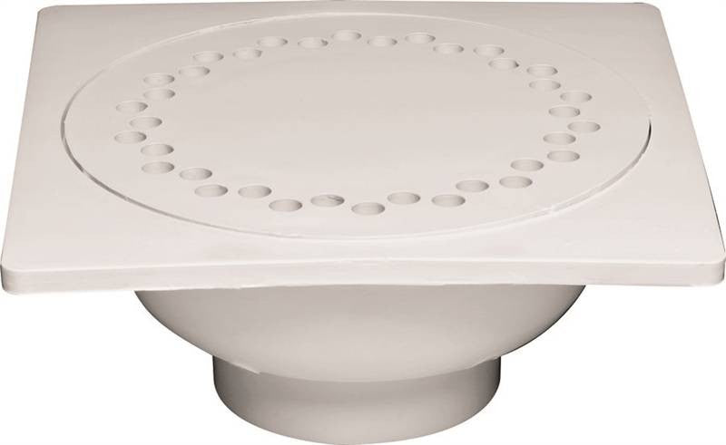 Bell Trap Drain 6inx6in Pvc