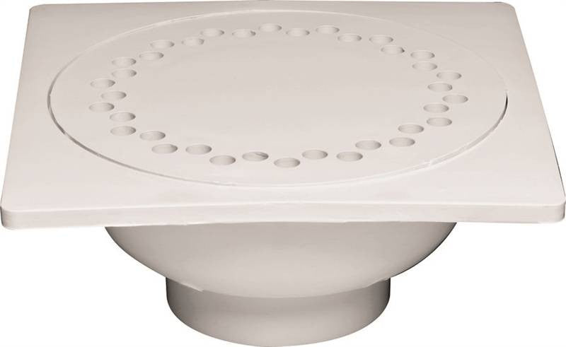 Bell Trap Drain 9inx9in Pvc
