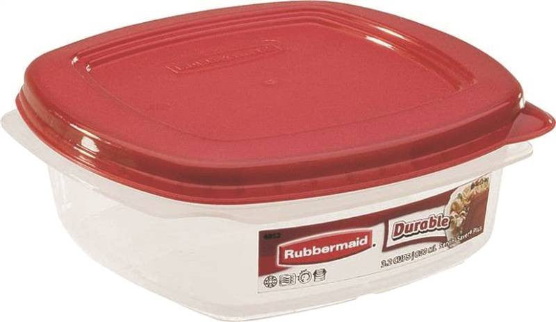 Container Food Sq Plst 3.2 Qt