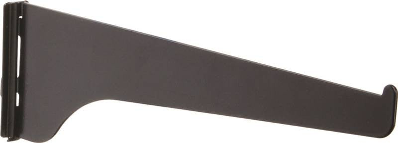 Bracket Shelf Steel 12in Black
