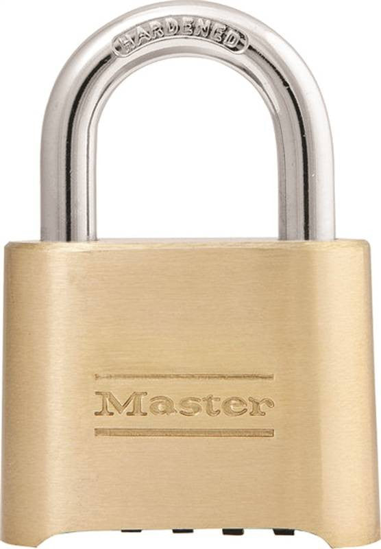 Padlock Combo Stl 1in Vertclr