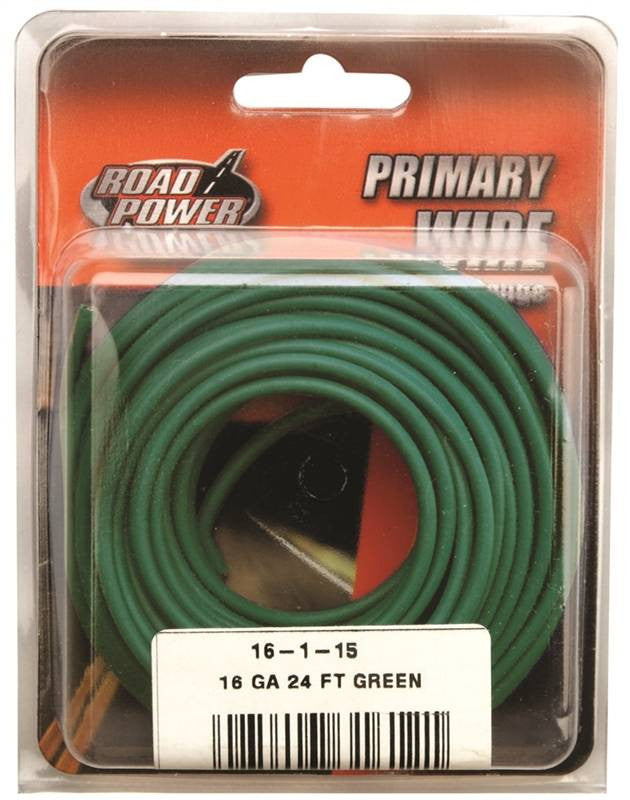 16ga Prim Wire Grn 24' Cd