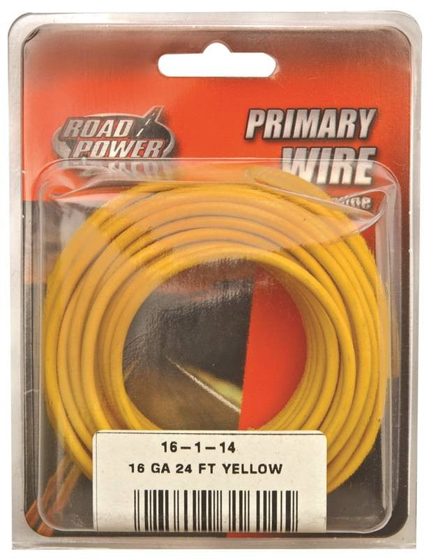 16ga Prim Wire Yelw 24' Cd