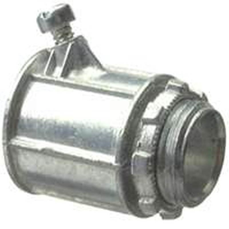 Connector Flex Zinc Cndt 1-2in