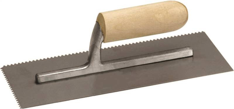 Trowel Sq Notch 1-4x1-4x1-4in