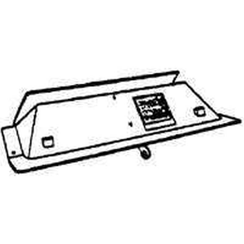 Fireplace Damper 36in Cst Iron
