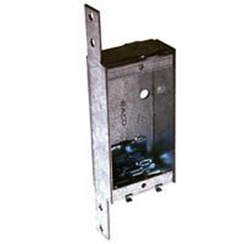 Switchbox Stl 1x3.75x2in Brkt