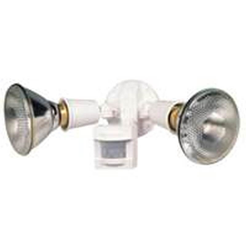 Floodlight Auto-motn 2lt White