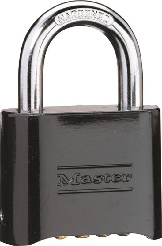 Padlock Combo Blk Set-your-own